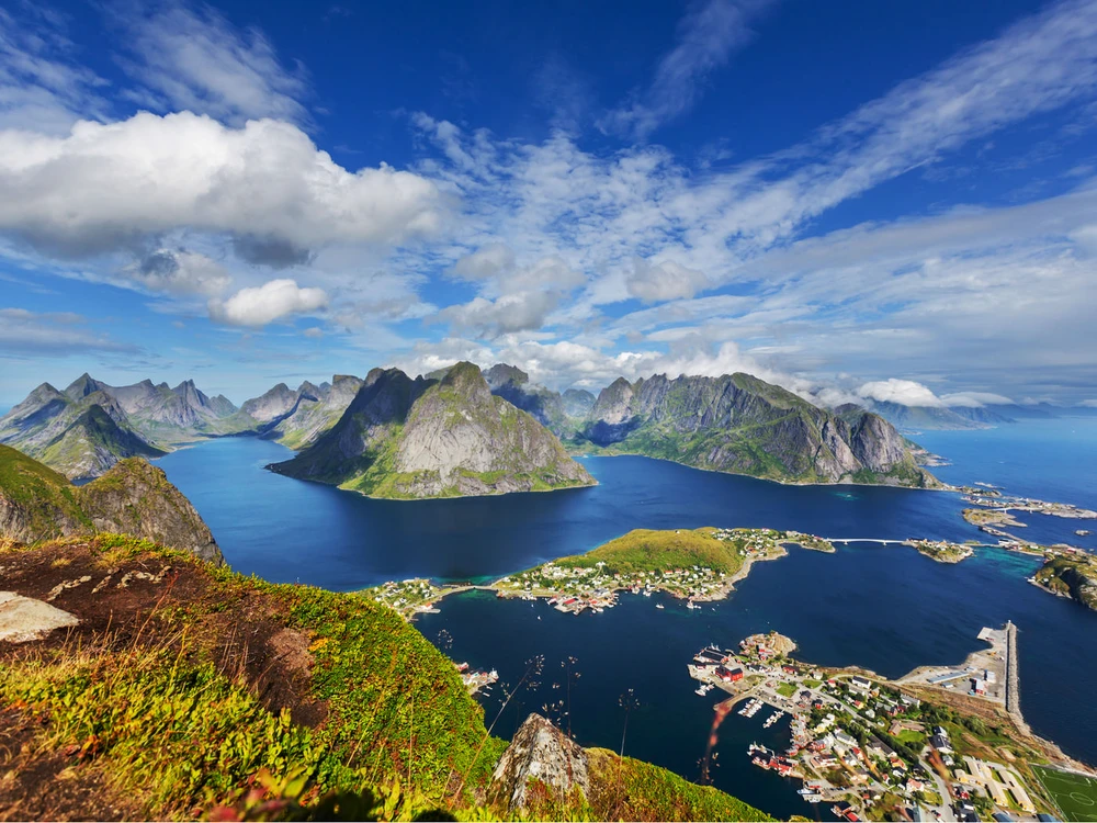 Blick auf die Lofoten