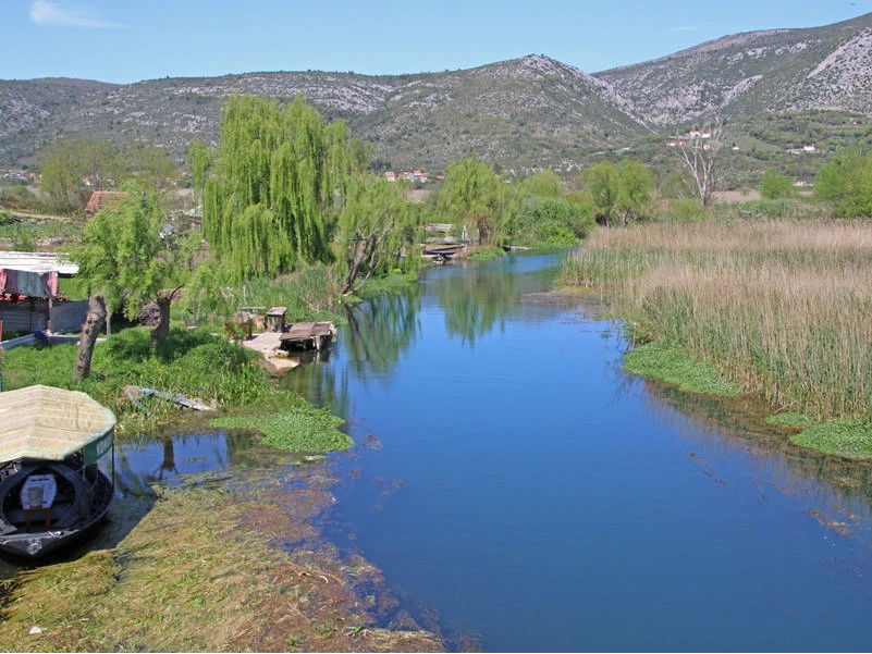 Blick auf das Neretva Delta