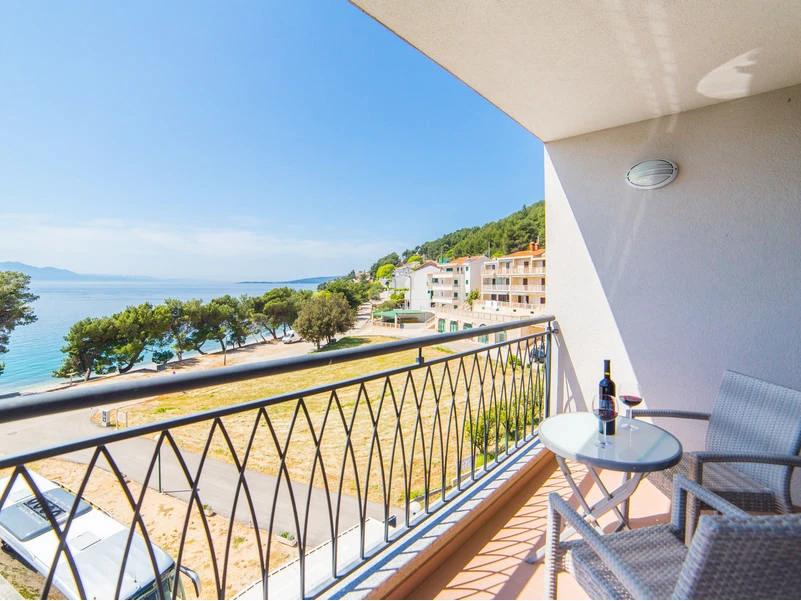 Hotel Antonija - Aussicht vom Balkon