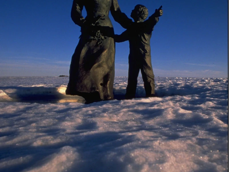 Das Denkmal der Kinder der Welt am Nordkap