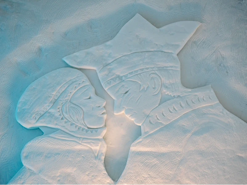 Schnee- / Eisskulptur