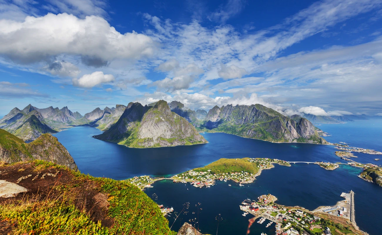 Blick auf die Lofoten